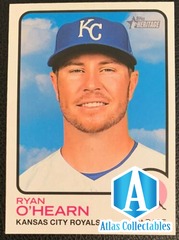 2022 TOPPS HERITAGE BASEBALL RYAN O'HEARN KANSAS CITY ROYALS #408